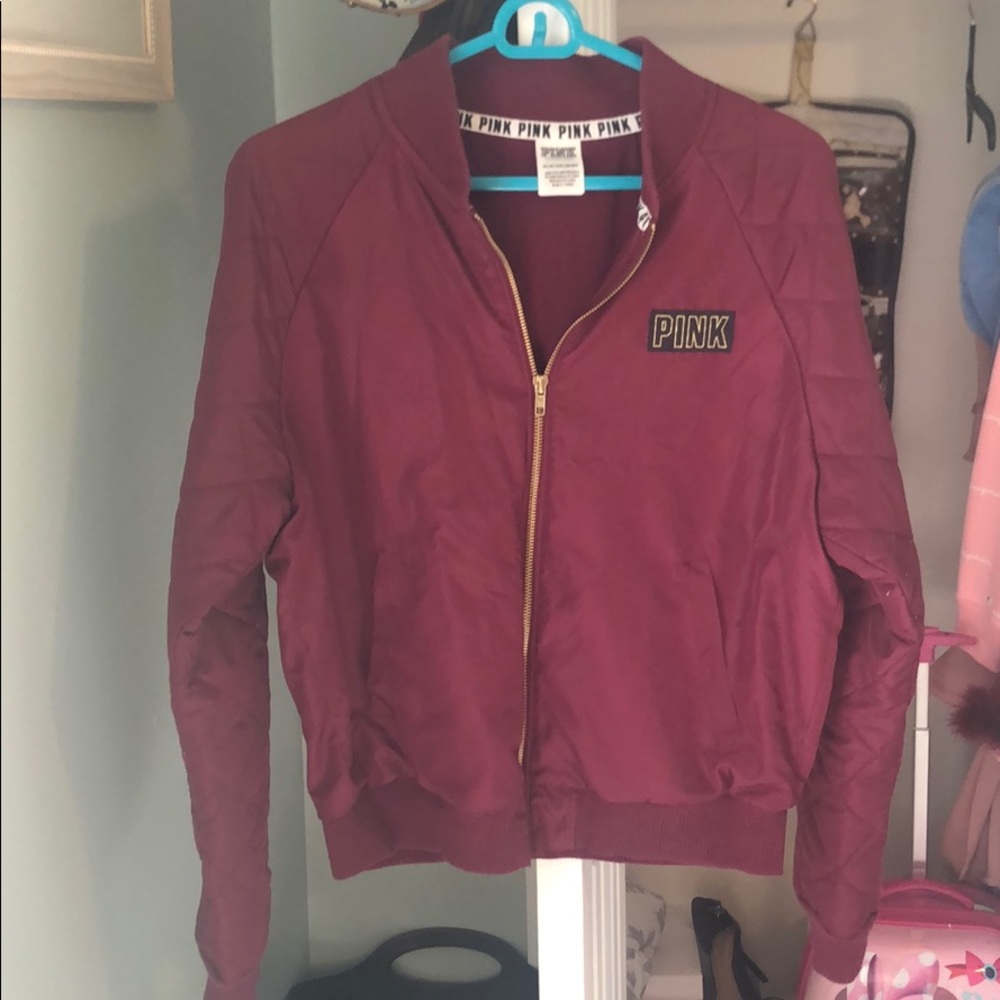 Pink victoria secret jacket